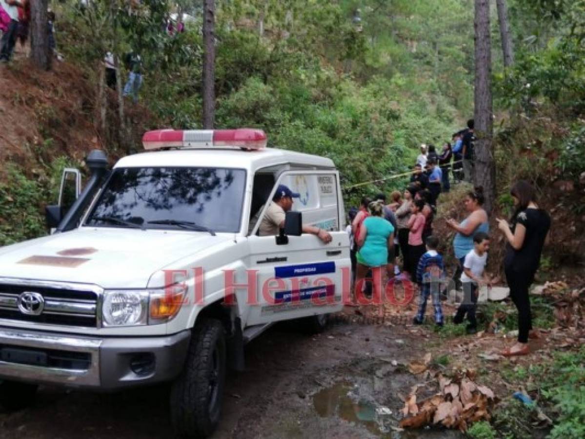 En matorrales hallan muerta a bebé de nueve meses en Valle de Ángeles