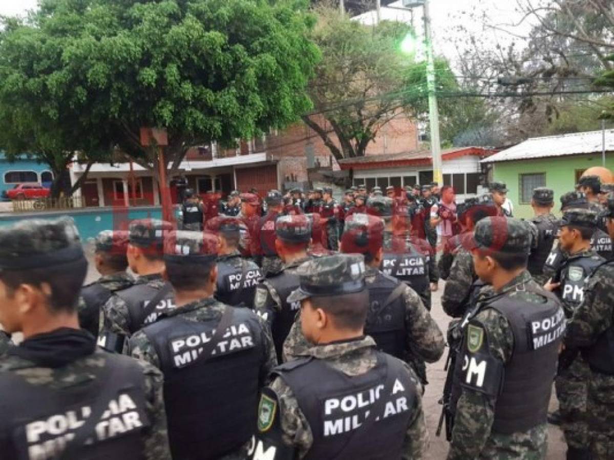 Honduras: Realizan operativos de seguridad en el sector de Suyapa tras incidentes violentos
