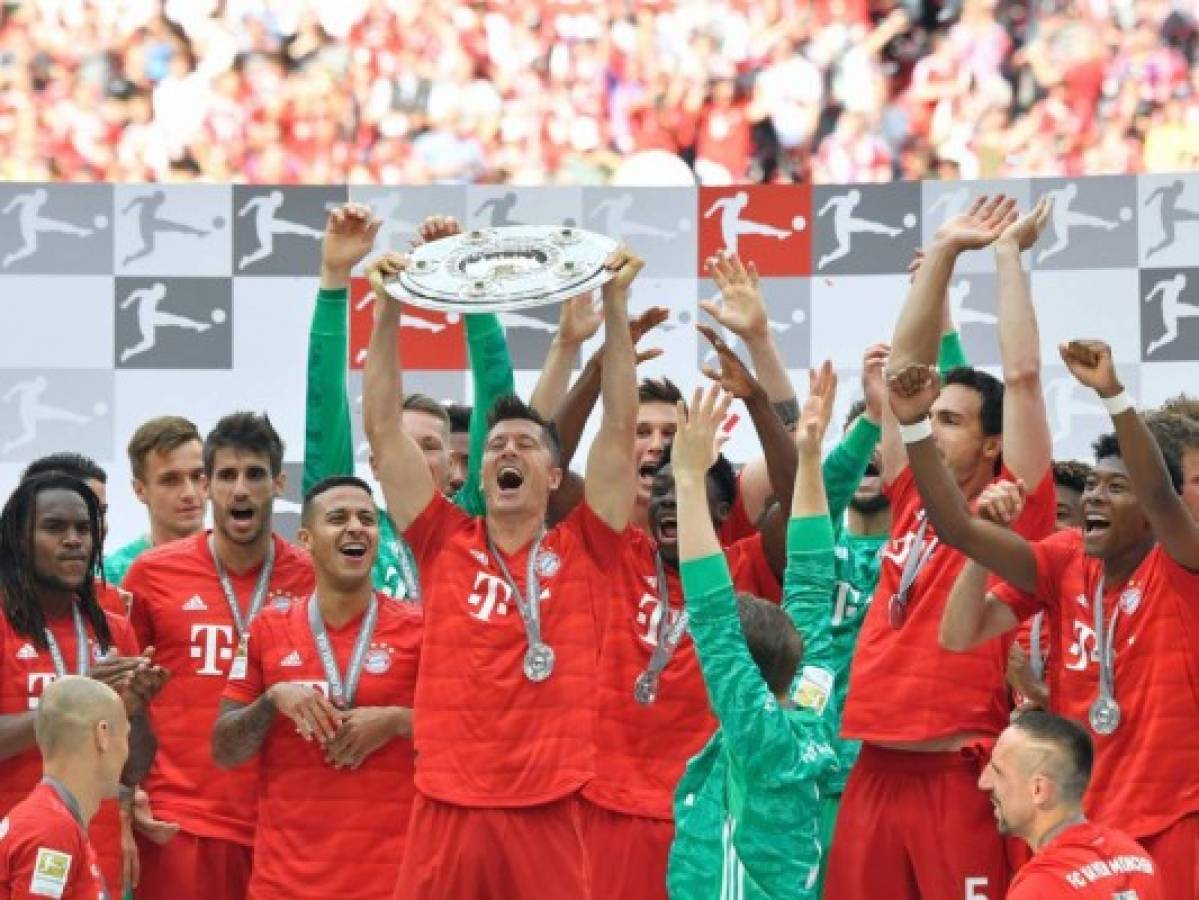Bayern de Múnich conquista su séptima Bundesliga consecutiva 