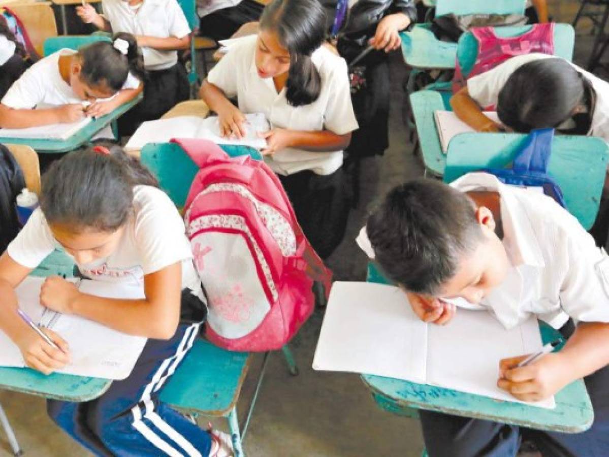 Secretaria de Educación: Estancado rendimiento de alumnos hondureños en matemáticas y español