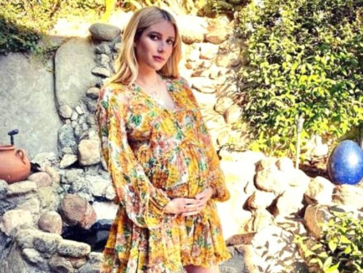 Emma Roberts ya es mamá y lo anunció con tierna foto