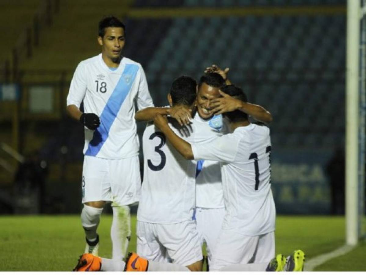 La Selección de Honduras cayó ante su similar de Guatemala