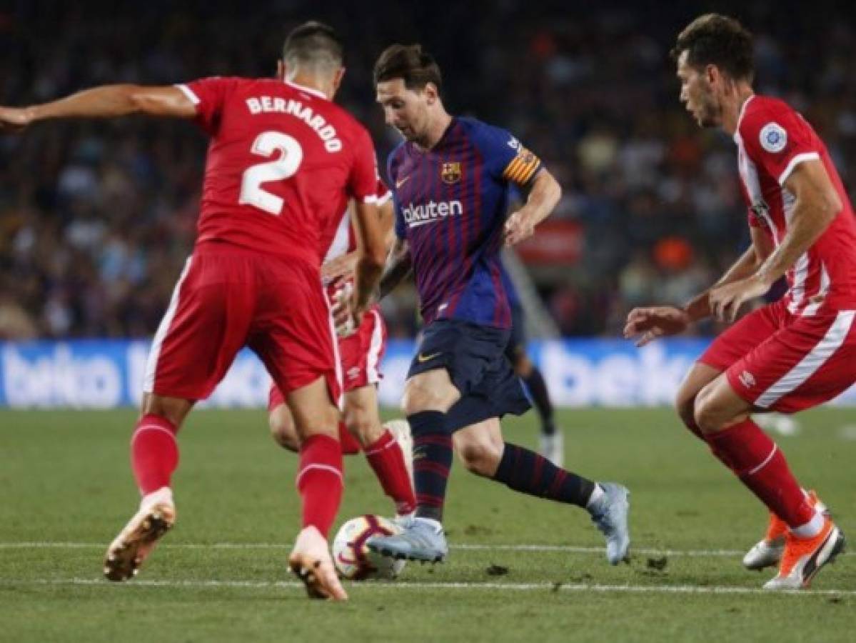 Barcelona empata 2-2 ante Girona del Choco Lozano en el Camp Nou