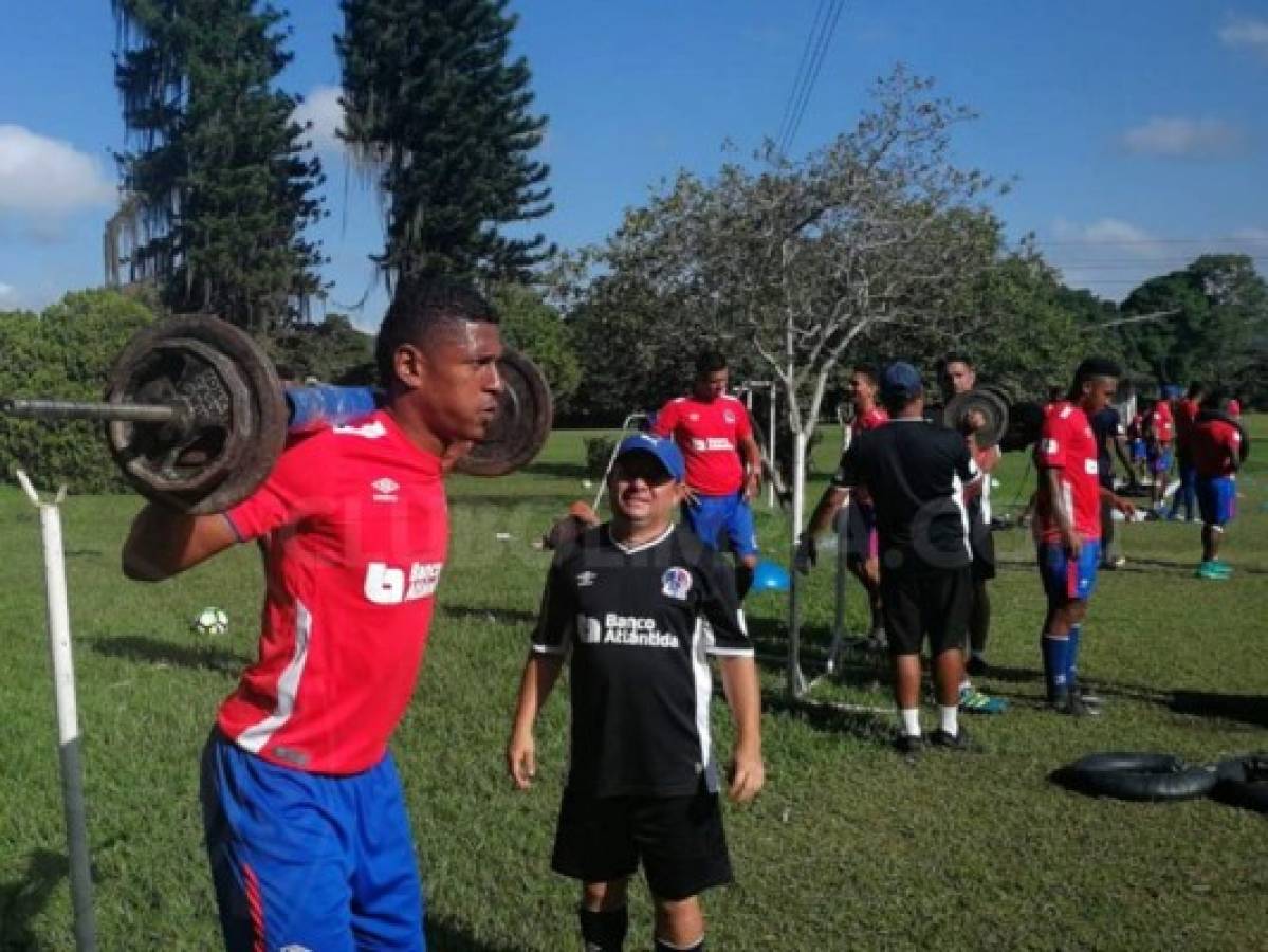 Olimpia trabaja en potencia y fuerza de cara al torneo de Apertura en Honduras