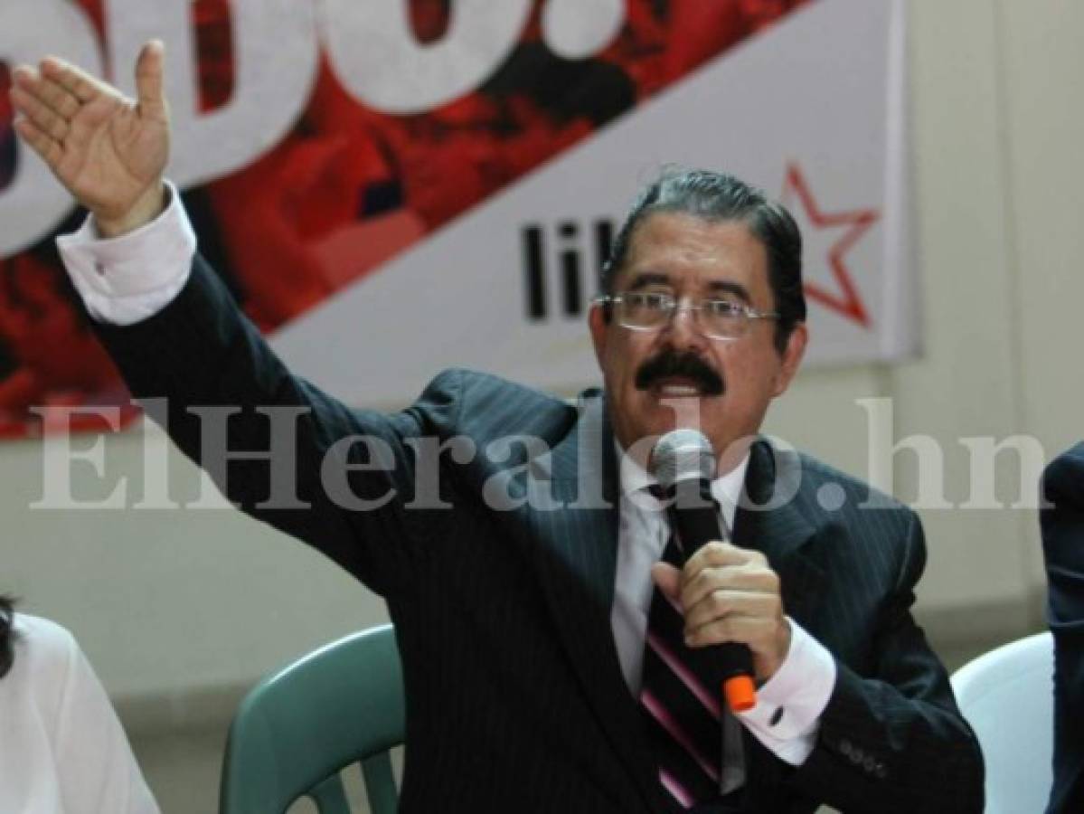 Mel Zelaya sobre inscripción de JOH: 'Vamos a ir a las urnas'