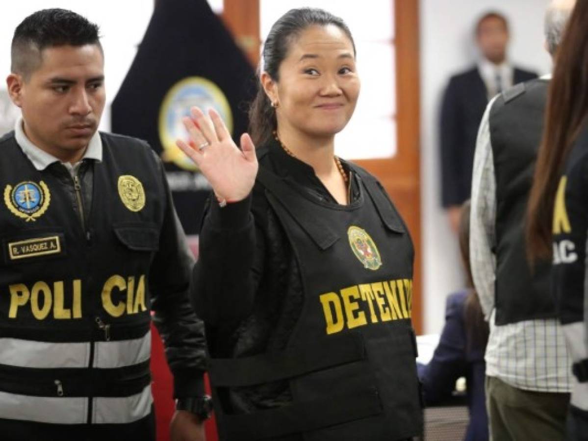 Tribunal peruano ordena liberar a opositora Keiko Fujimori  