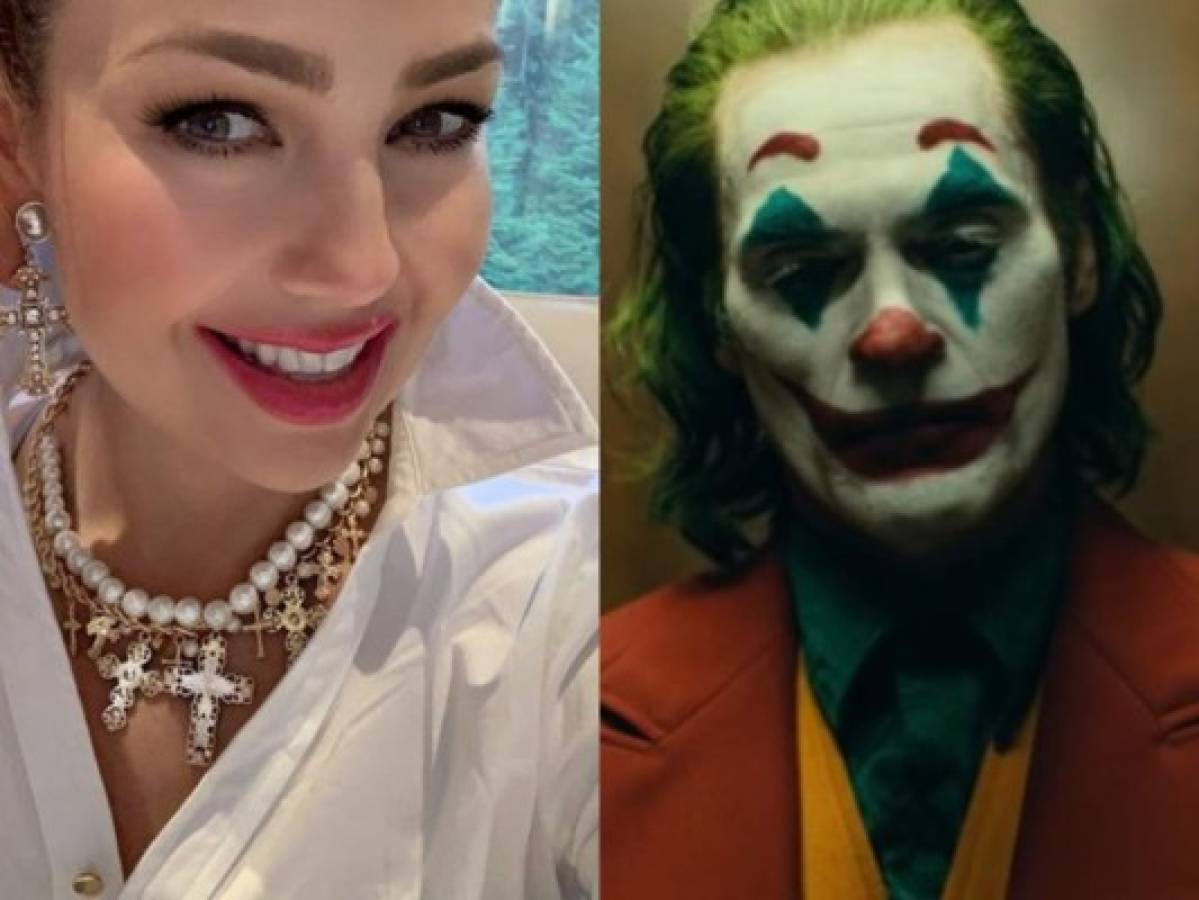 Thalía es comparada con el Joker, pero sus respuestas se hacen virales