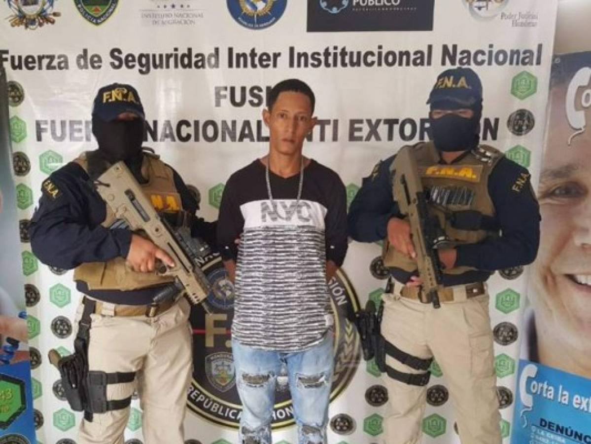 Capturan a supuesto integrante de la pandilla 18 en Comayagua