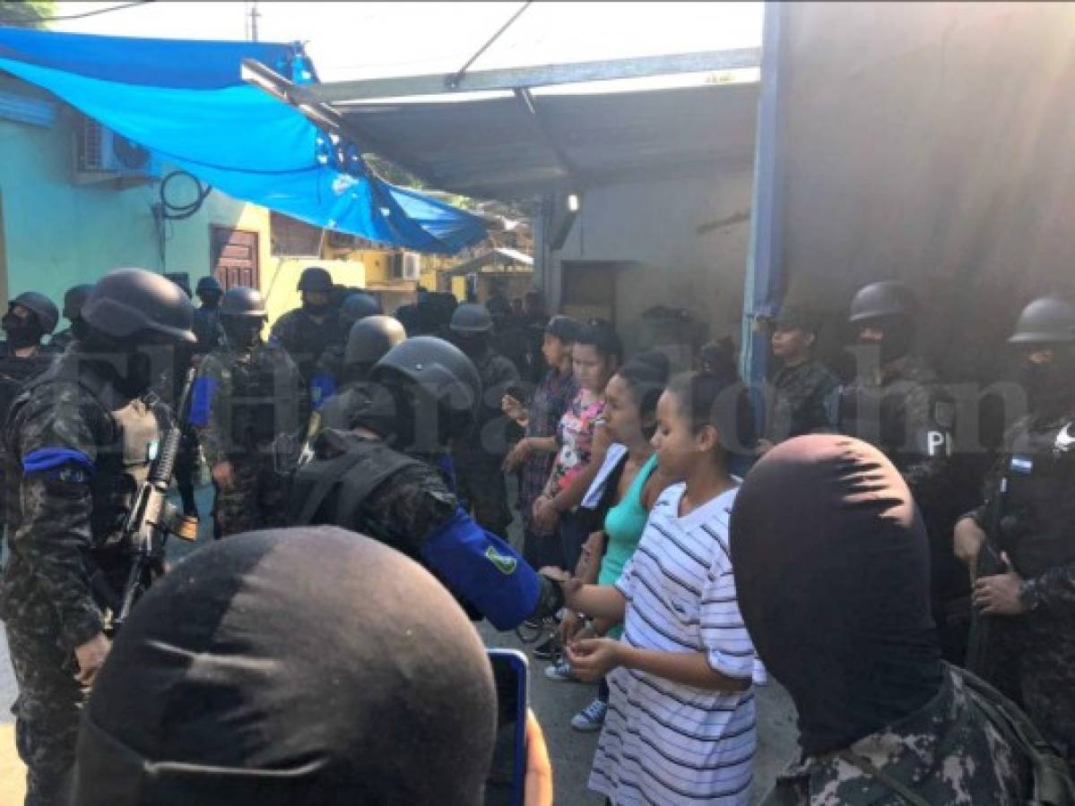 Pandilleras trasladadas de San Pedro Sula a Támara estarán en un módulo recién construido