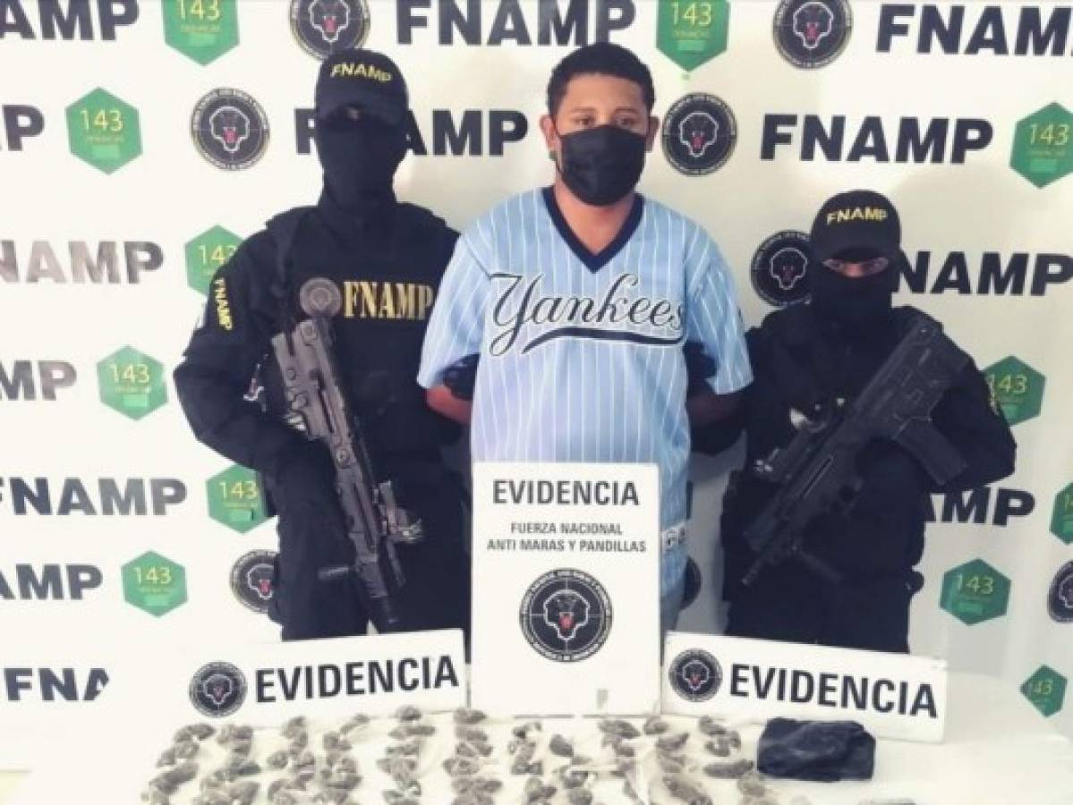 Capturan a 'El Chulo', presunto traficante de droga de la Mara Salvatrucha