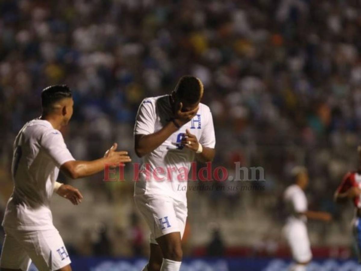 Jorge Benguché debutó con doblete en la Selección de Honduras