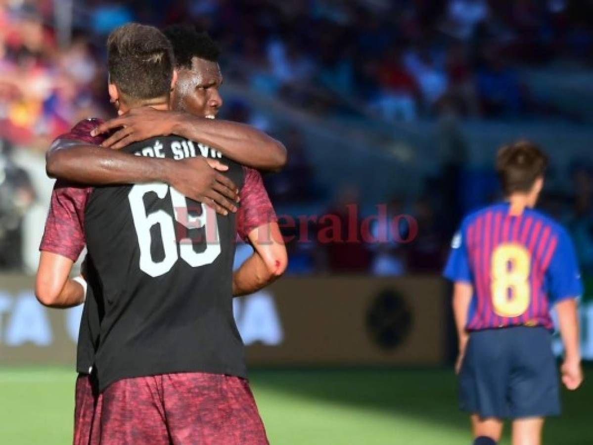 Milan ganó 1-0 ante Barcelona en amistoso de la International Champions Cup