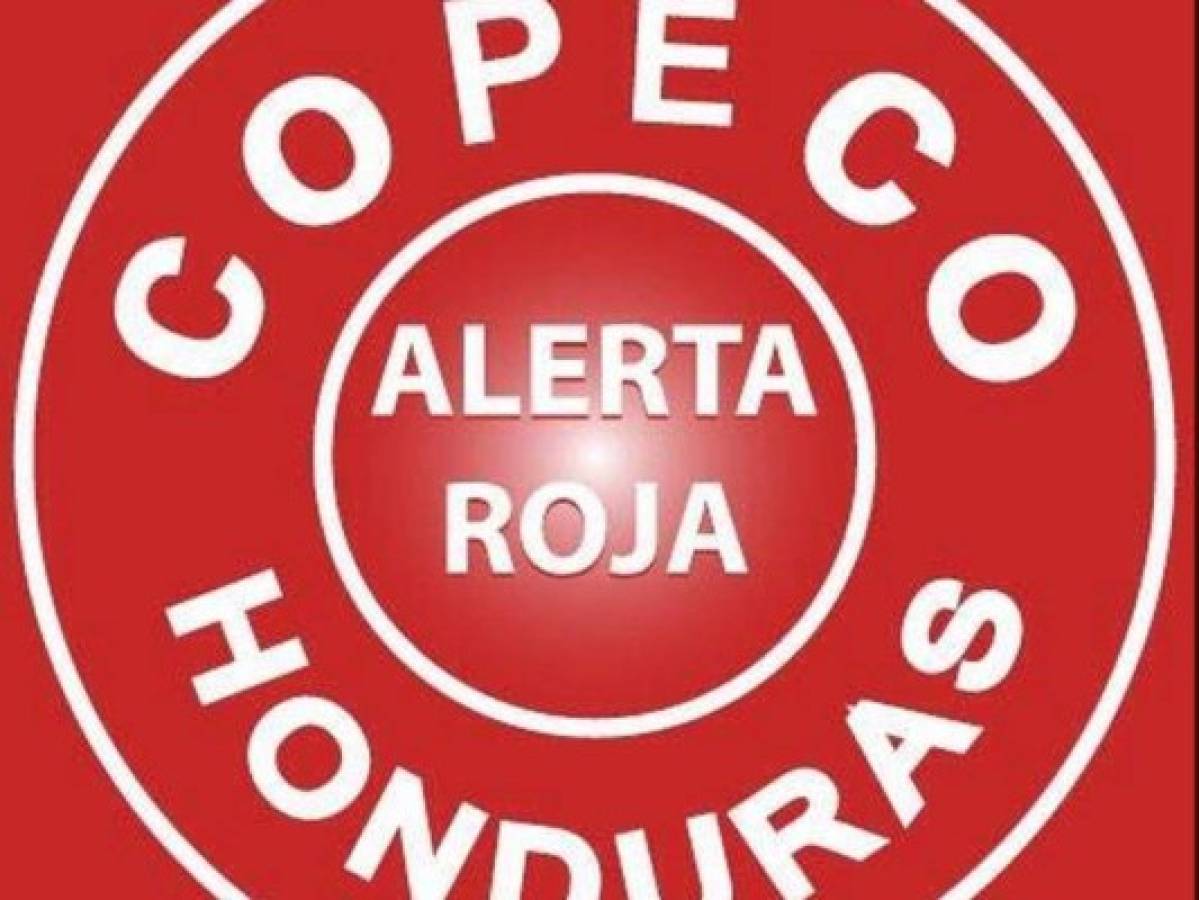 Decretan alerta roja para Francisco Morazán, Valle y Choluteca