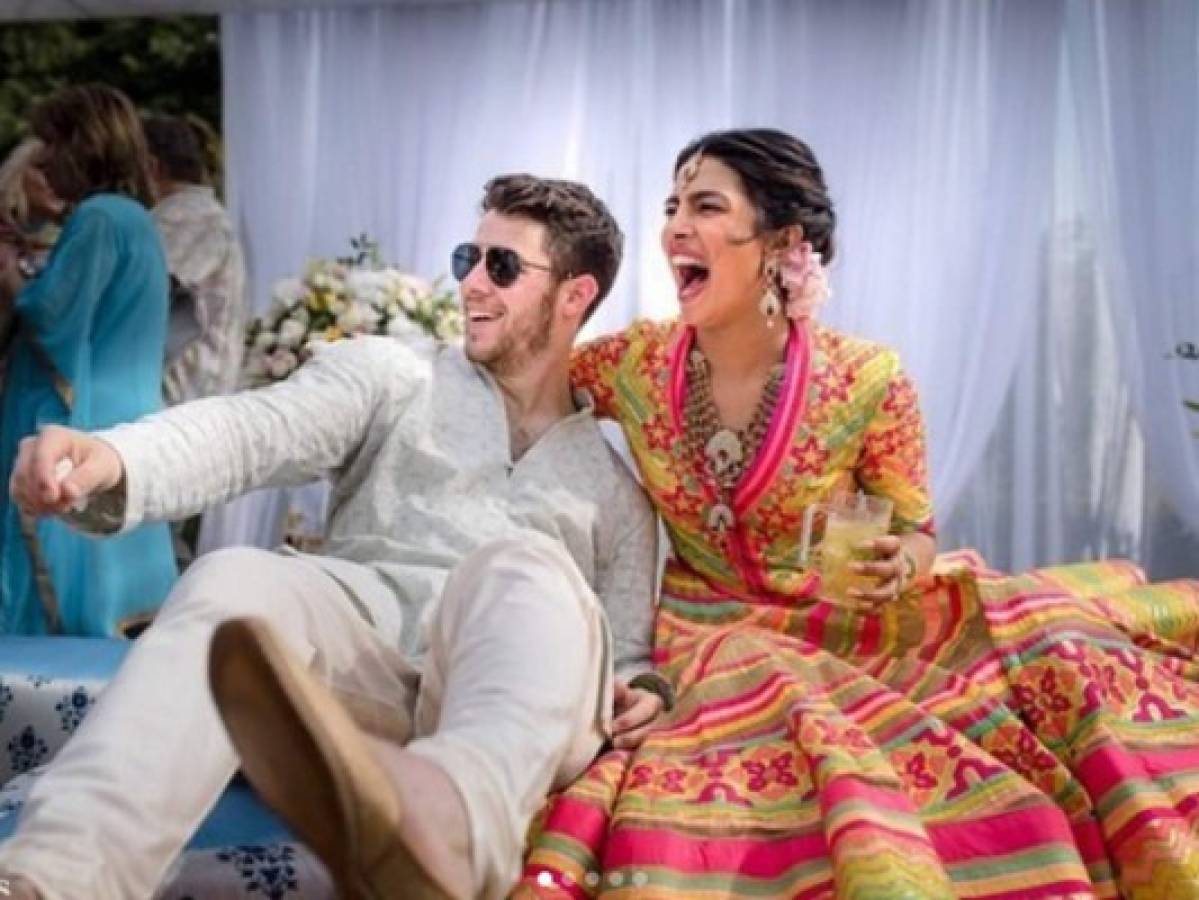 Así fue una de las ceremonias de boda de Nick Jonas y Priyanka Chopra