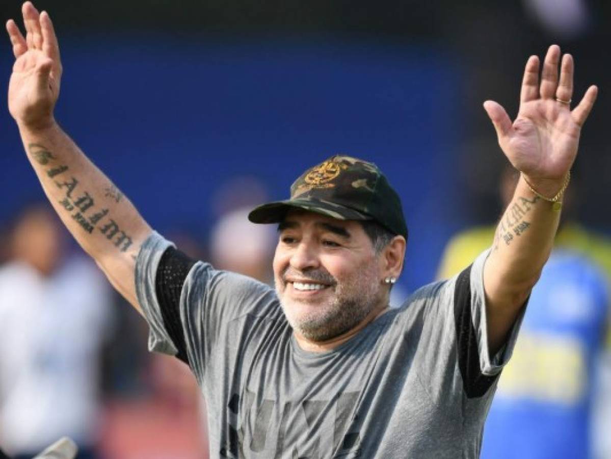 Maradona le 'mete una ficha' a Gremio ante el Real Madrid