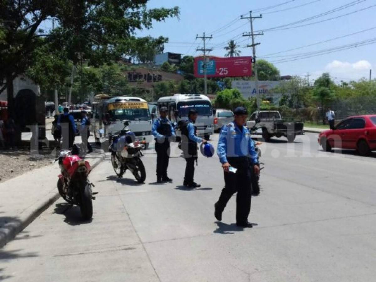 Estudiante de la UNAH resulta herida en tiroteo a bus rapidito en la capital de Honduras