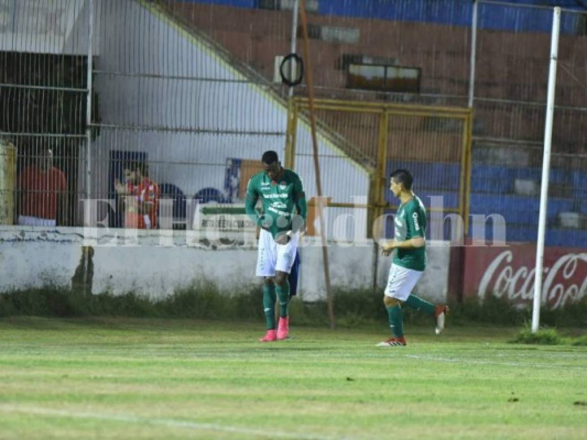 Batalla campal en el encuentro Vida-Marathón que finalizó 0-1