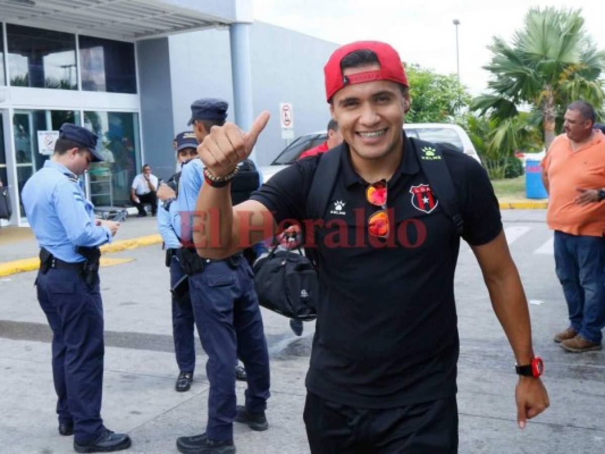 Roger Rojas, delantero del Alajuelense, se enfrentará por primera vez ante Olimpia