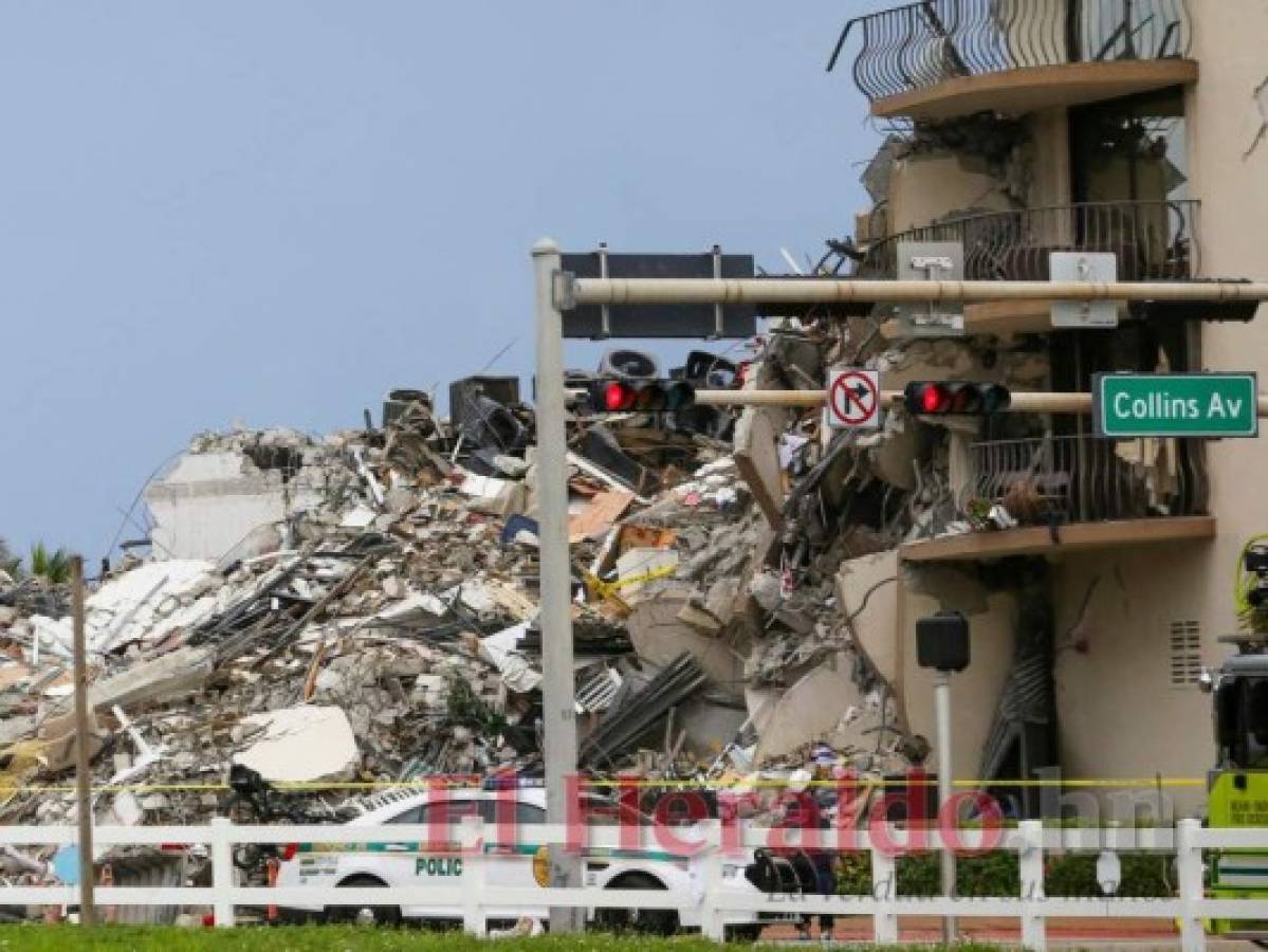 Ponen fin a la búsqueda de sobrevivientes del edificio colapsado en Miami   
