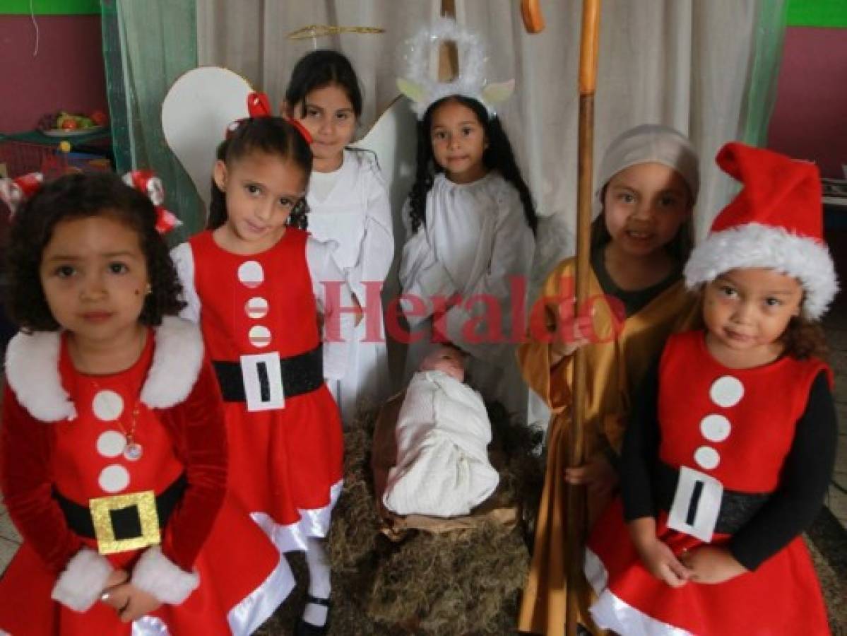 La Navidad tiene rostro de niño en la capital de Honduras