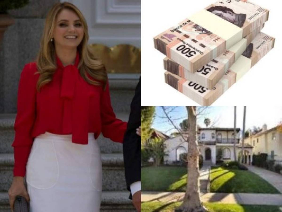 Angélica Rivera desmiente que pague 64 millones de pesos por alquiler de lujosa mansión en California