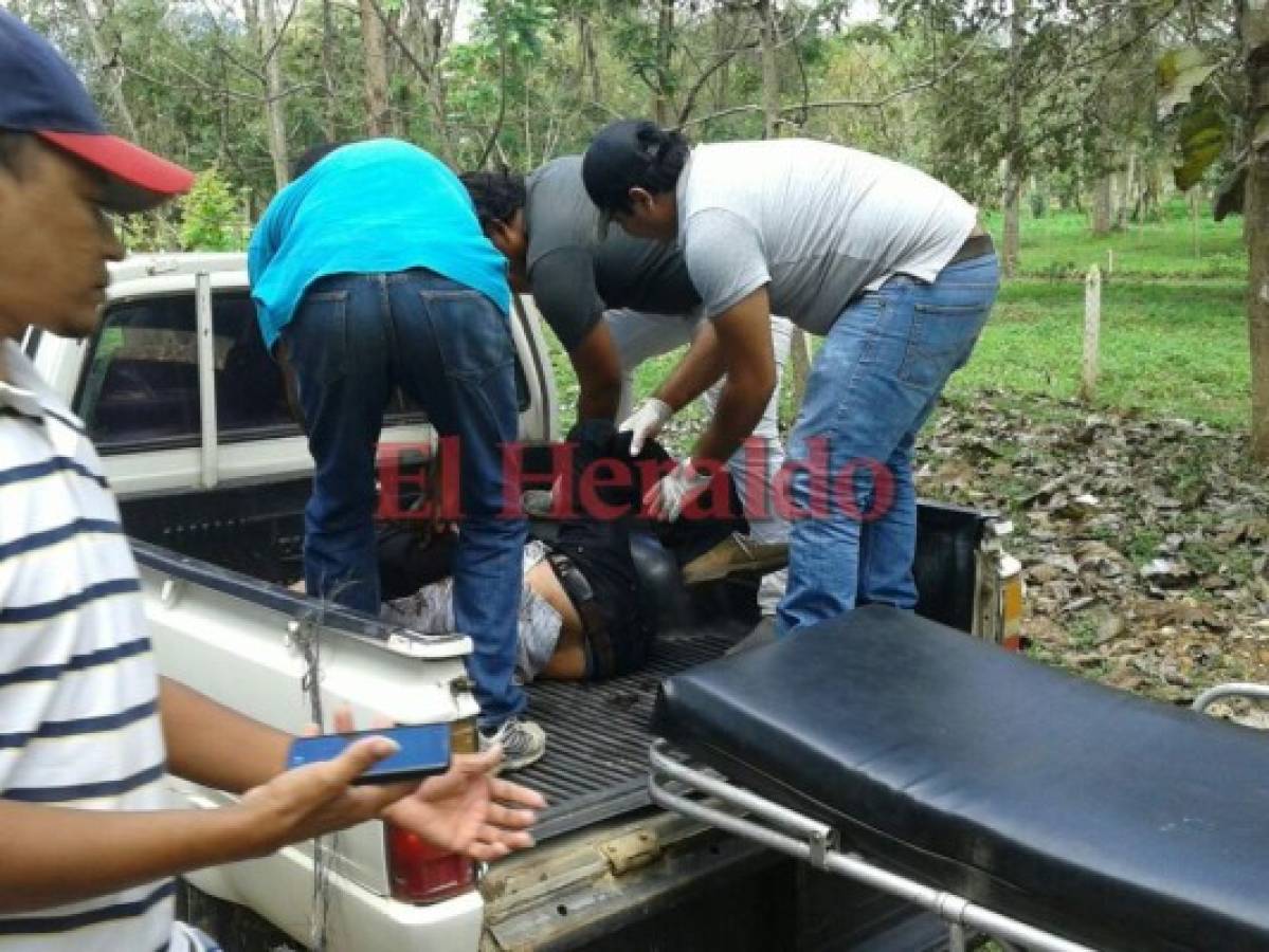 Dos personas muertas y una herida deja tiroteo en Olancho