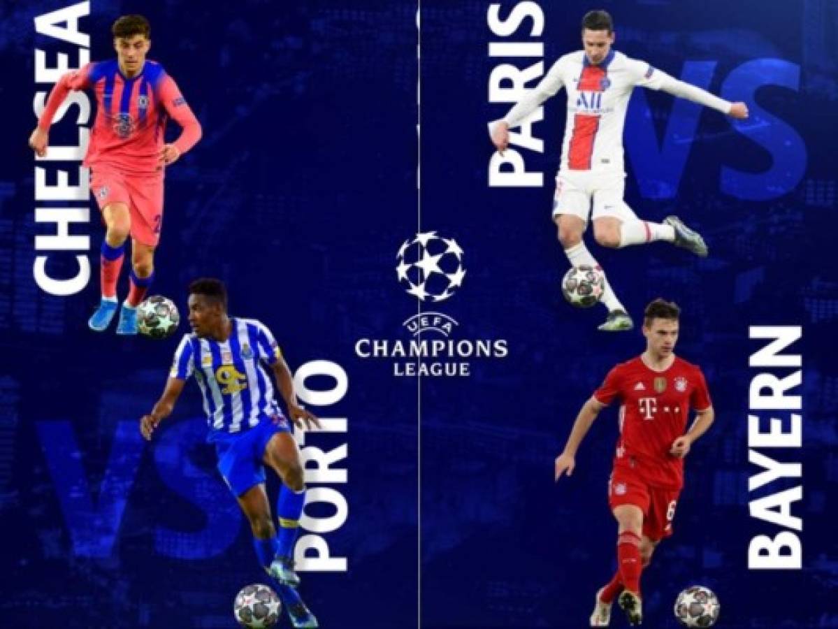 Bayer-PSG y Chelsea-Porto, se juegan el pase a semis de la Champions