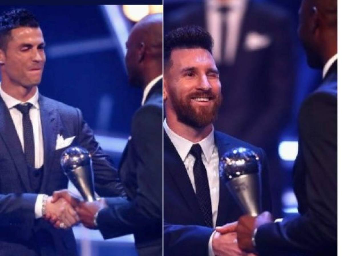 Hondureño David Suazo revela lo que le dijeron Leo Messi y Cristiano en los premios FIFA 'The Best'