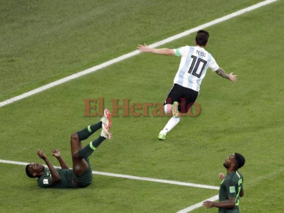 Messi, el 10 de Argentina, protagoniza golazo ante Nigeria y emociona a la hinchada 'Albiceleste'