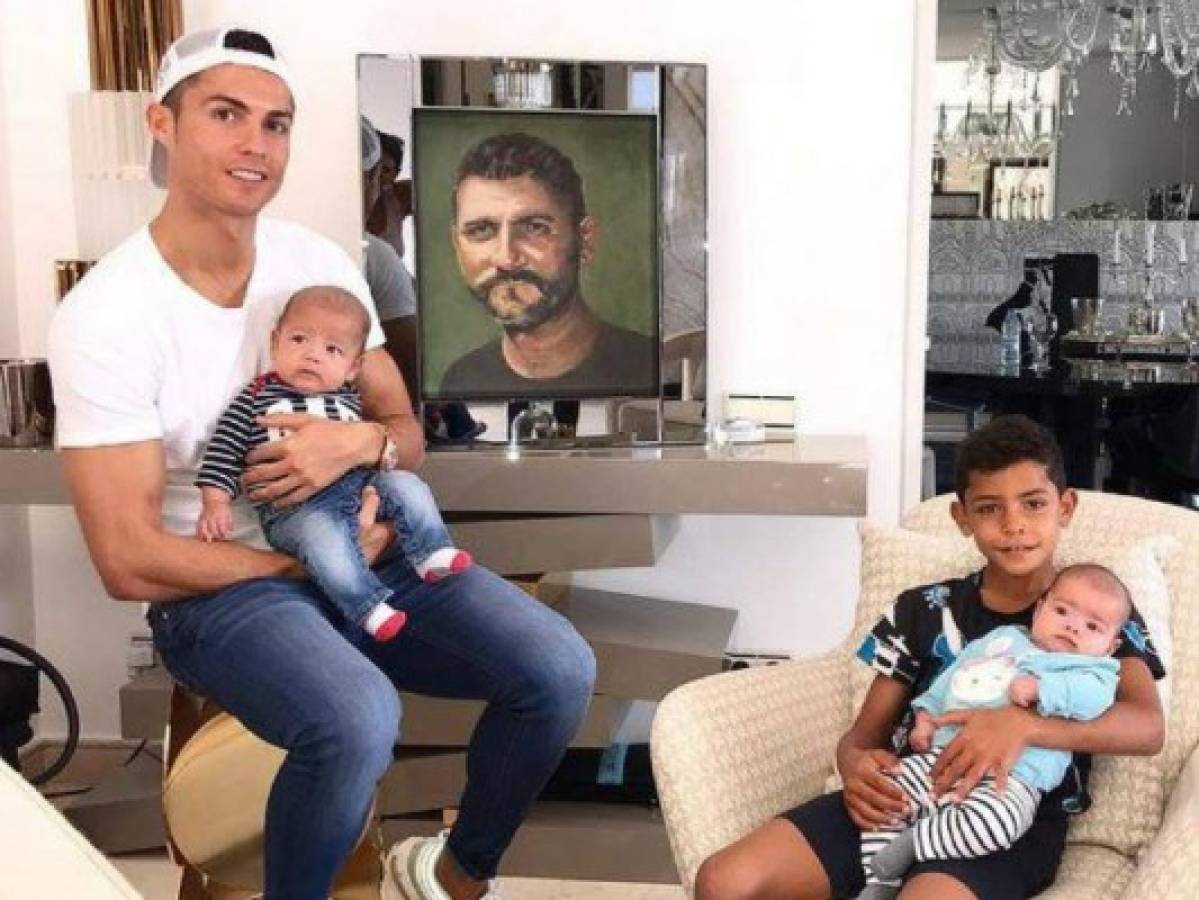 La tierna foto de Georgina Rodríguez junto a los hijos de Cristiano Ronaldo