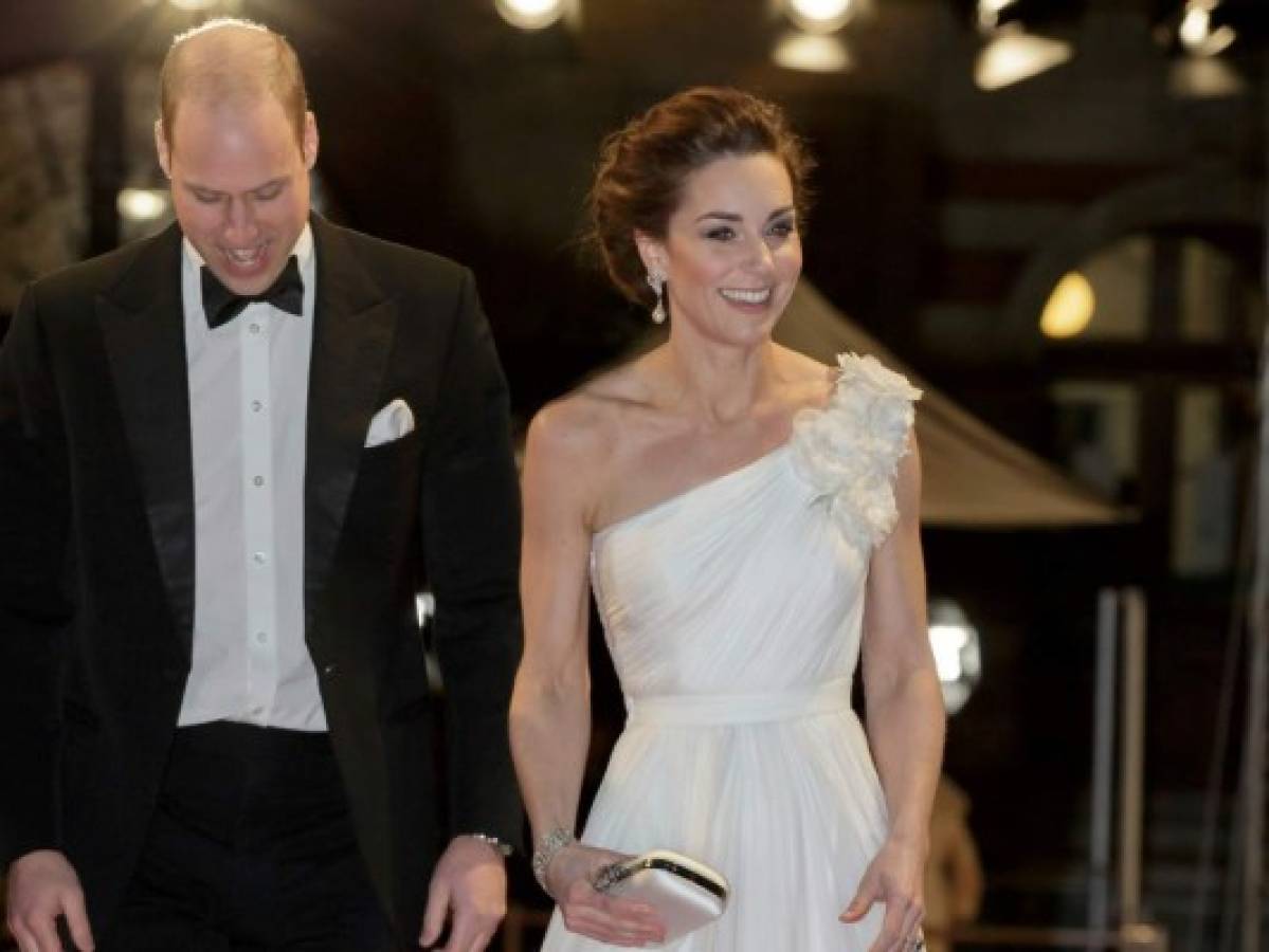 El elegante look de Kate Middleton en los premios BAFTA