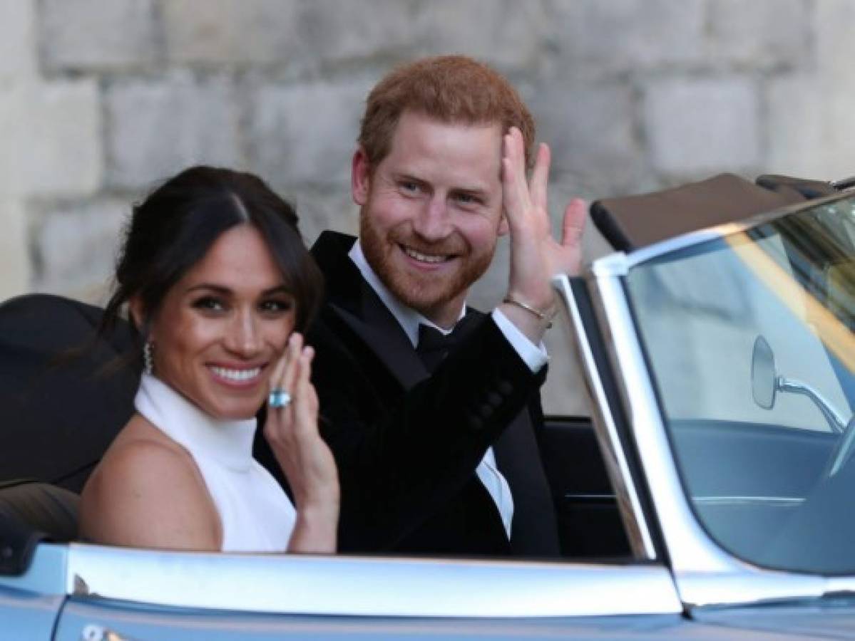 El segundo vestido de novia de Meghan Markle tras su boda con el príncipe Harry