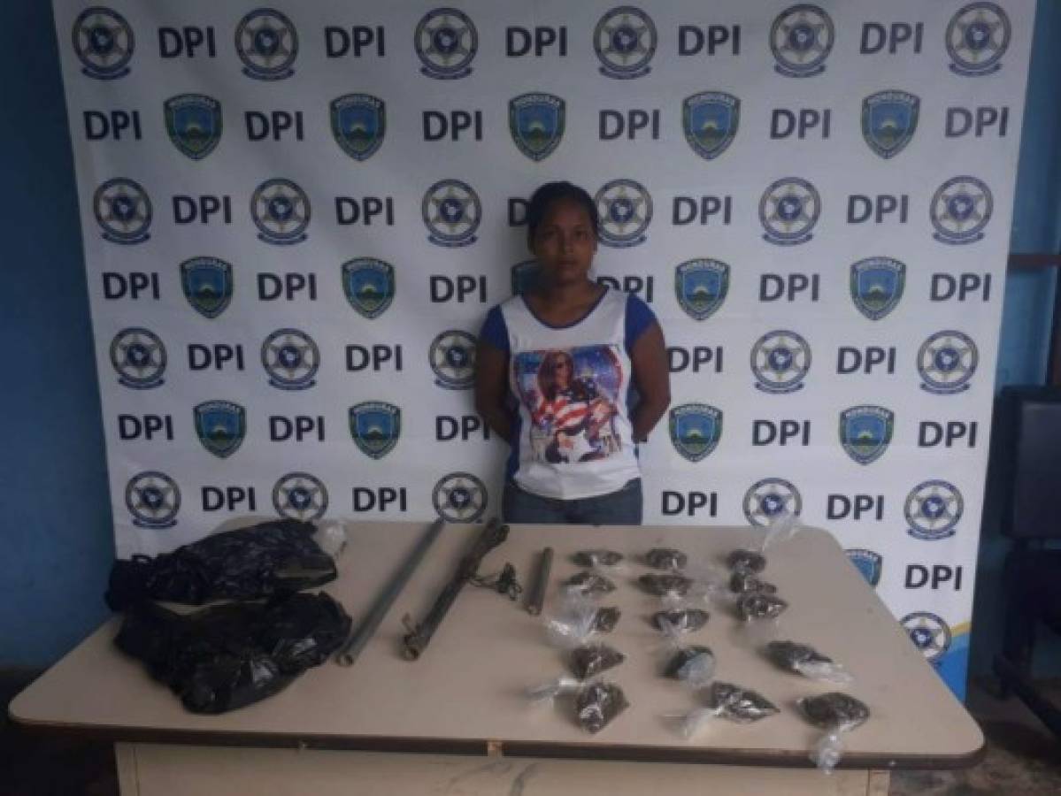 Capturan a supuesta traficante de drogas en Olanchito, Yoro