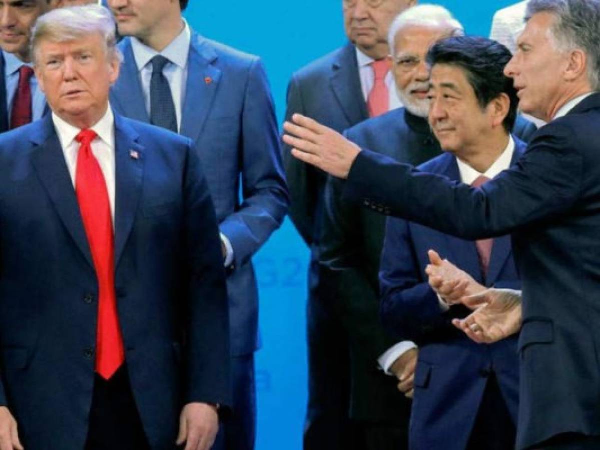Donald Trump dice 'sáquenme de aquí' en el G20 y su reacción se viraliza