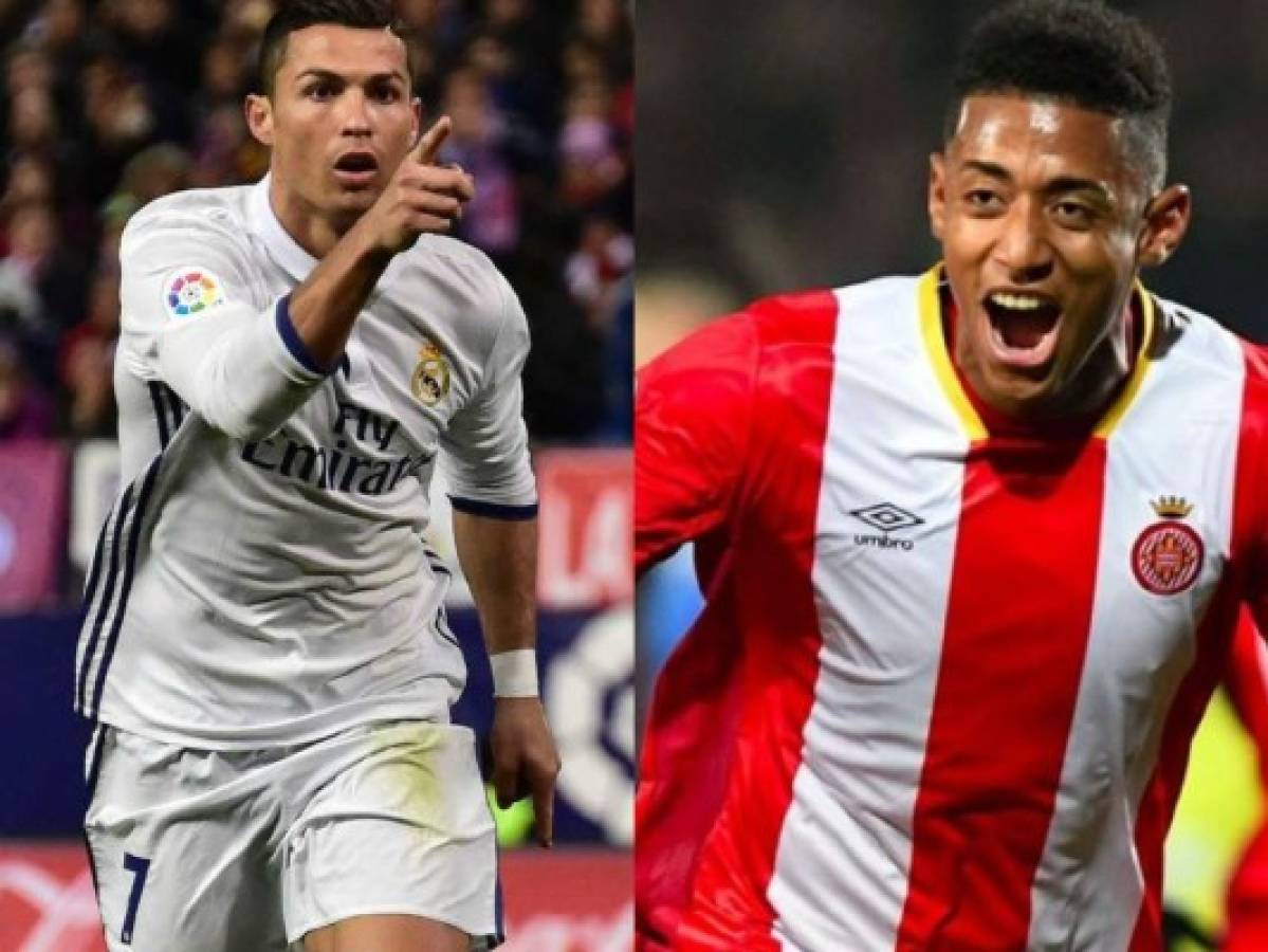 Real Madrid aplastó 6-3 al Girona FC del hondureño Anthony Choco Lozano en el Santiago Bernabéu