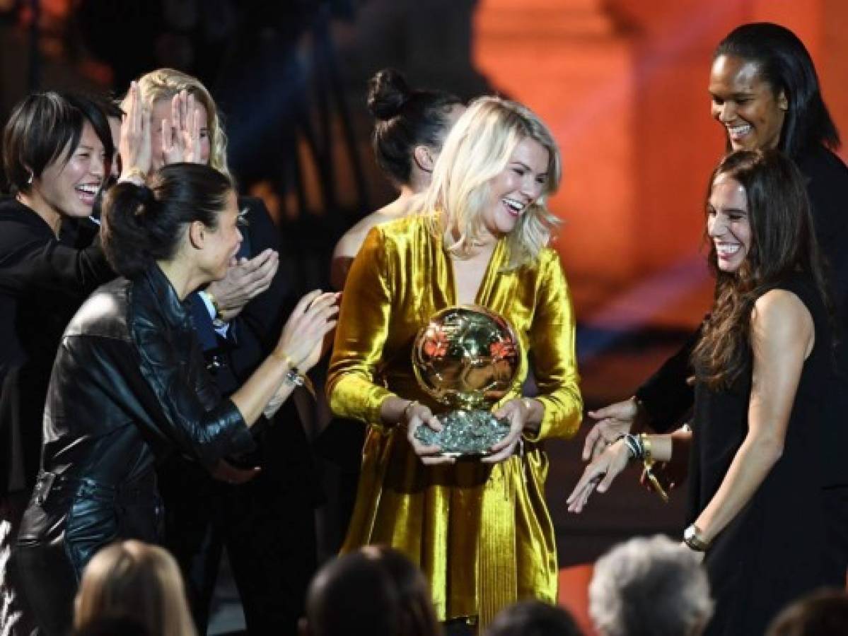 Balón de Oro 2018: La noruega Ada Hegerberg gana el primer Oro femenino de la historia