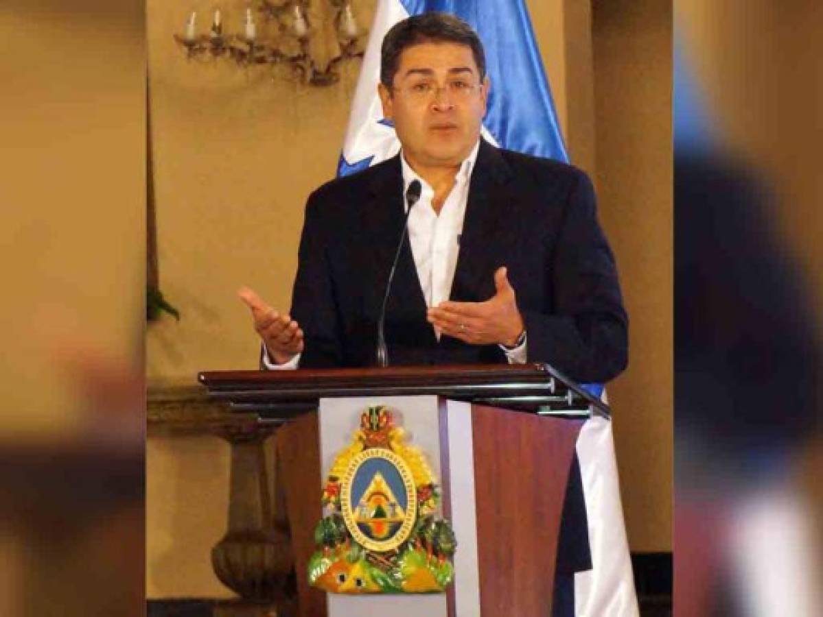 Presidente Hernández: las ONG tergiversan la verdad en Washington