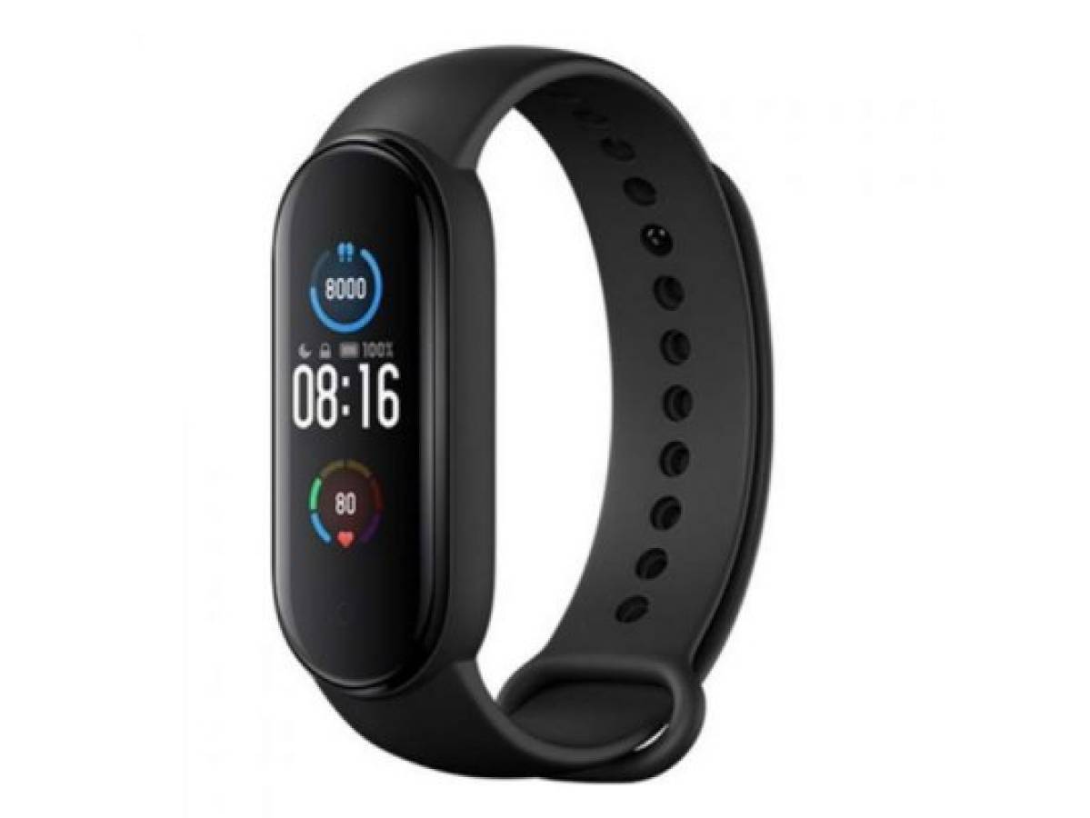 La más reciente smartband de Xiaomi, la Mi Band 5.