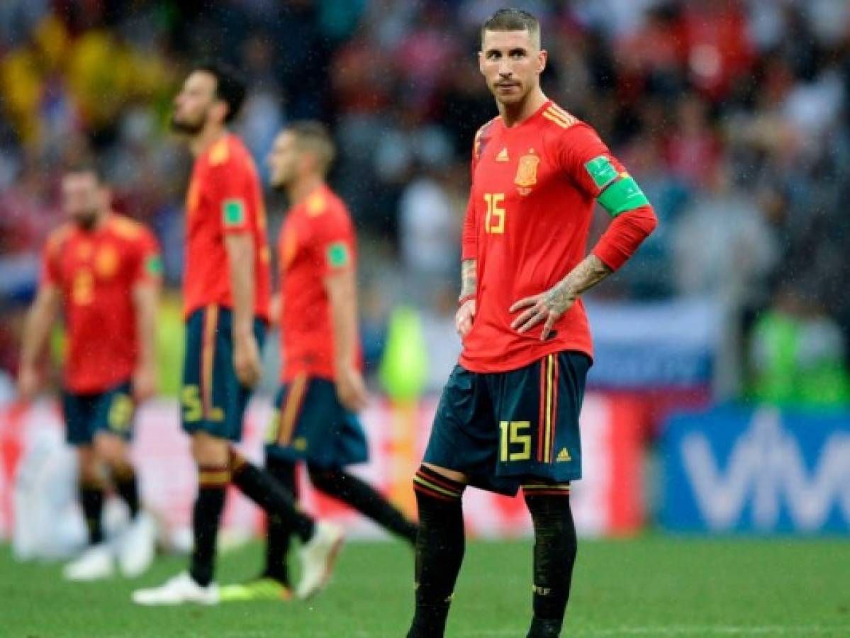 'Hemos dejado el alma adentro': Sergio Ramos tras eliminación de España ante Rusia