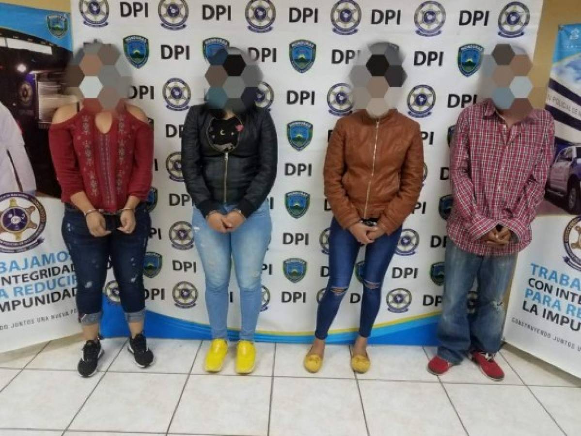 Capturan cuatro integrantes de la Mara Salvatrucha en Tegucigalpa