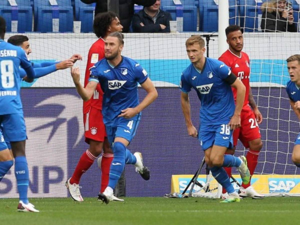 Bayern pierde 4-1 ante Hoffenheim y pone fin a casi diez meses invicto