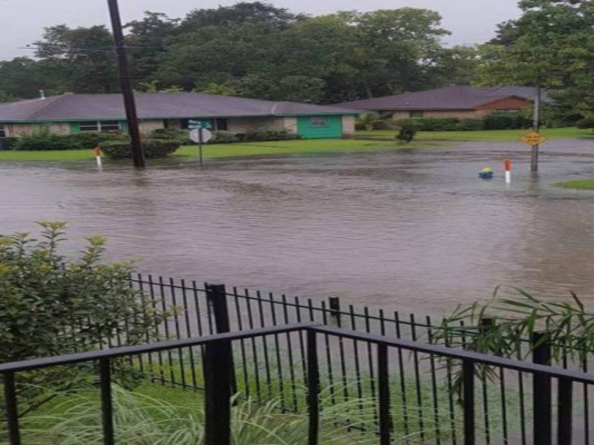 Hondureños en Texas no pueden salir de sus casas por Harvey