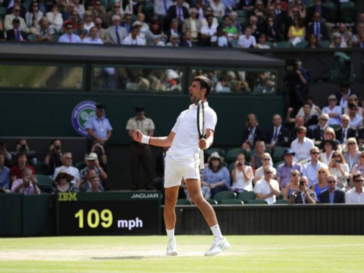 Djokovic y Federer a la final de Wimbledon 
