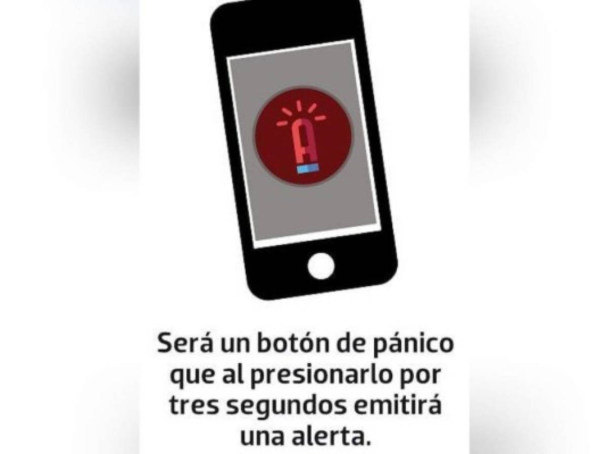 Lo único que deberás hacer en una situación de peligro es presionar el botón durante tres segundos y esperar que llegue la ayuda.