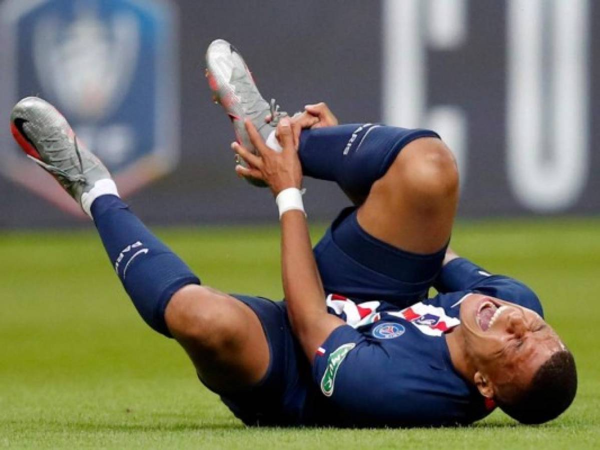 Mbappé tiene tres semanas para recuperarse para la Champions