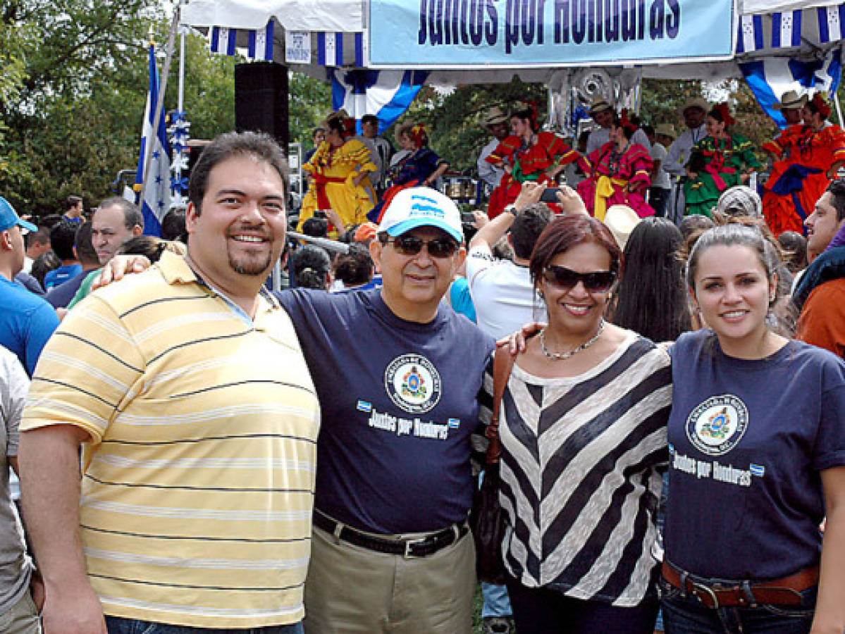 Así celebraron los hondureños en Washington las fiestas patrias