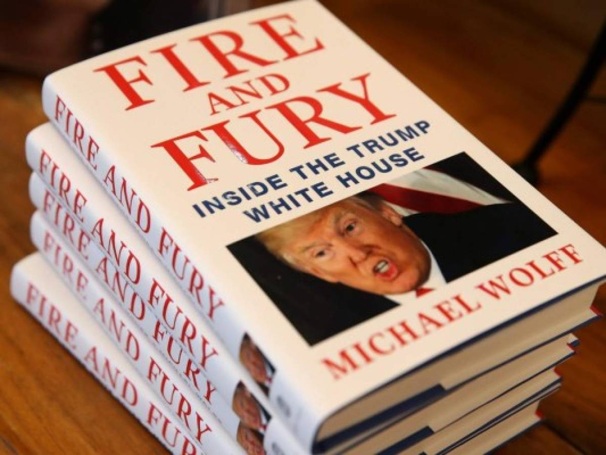 Ejemplares del libro Fire and Fury.