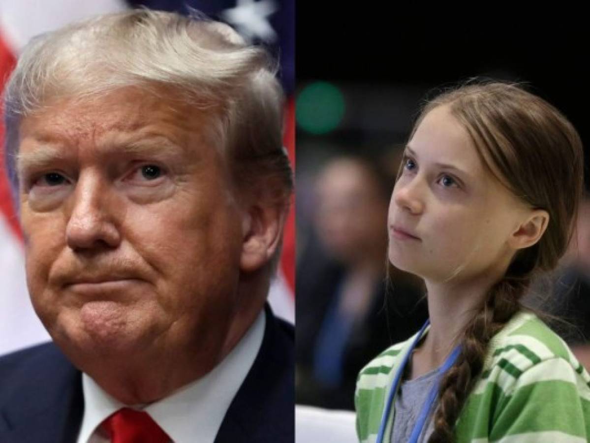 Trump dice que Greta Thunberg debería 'relajarse' e ir al cine