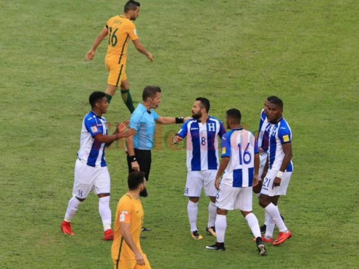 Honduras y Australia empatan a cero en el juego de ida del repechaje rumbo a Rusia 2018