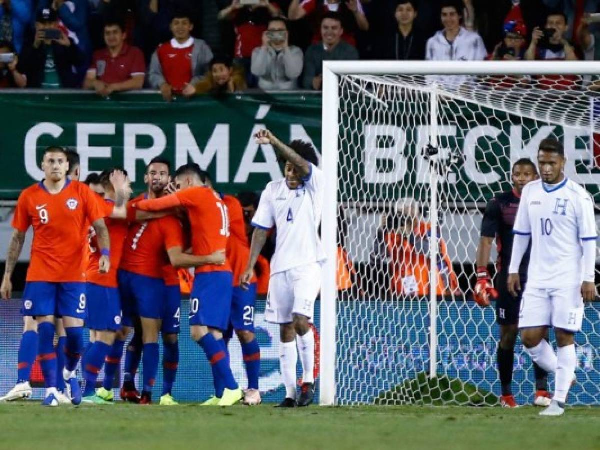 Con penal inventado, Chile golea 4-1 a la Selección de Honduras en Temuco